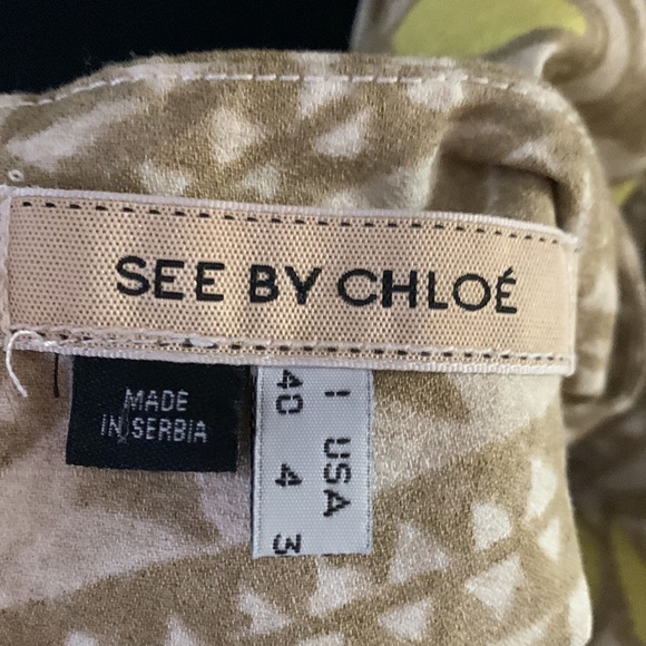 See by Chloe cotton swing style dress…size 4 - Picture 4 of 5